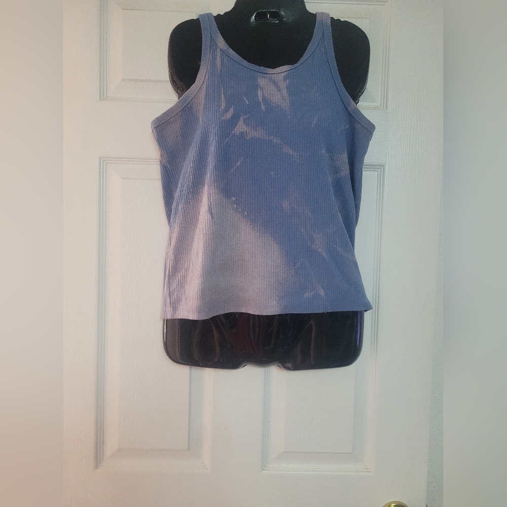 GAP Blue Bleached Women's Tank Top